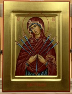 Богородица «Семистрельная» Образец 16 Крымск